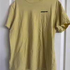 Patagonia Soft Yellow Crewneck Tee